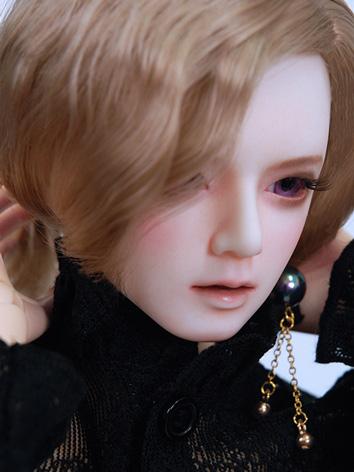 BJD Wig Boy Short Curly Hair Wig for SD/MSD/YOSD Size Ball-jointed Doll