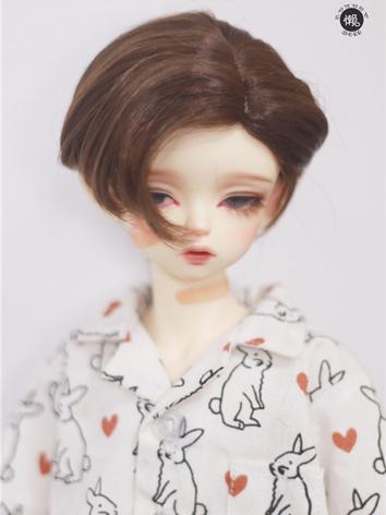 BJD Wig Boy Short Hair Wig for SD/MSD/YOSD Size Ball-jointed Doll