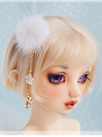 BJD Accessaries White/Pink Hairpiece Decoration X352 for SD size Ball-jointed doll