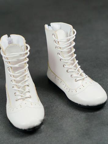 BJD Shoes Male/Boy White/Br...