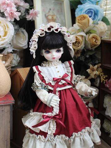 BJD Clothes Girl Western Style Dress for SD/MSD/YOSD Size Ball-jointed Doll