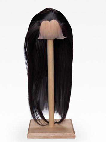 BJD Wig 1/3 Shi Ze Black Traditional Long Hair WG3-1114 for SD Size Ball-jointed Doll