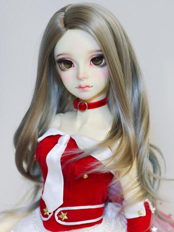 BJD female Long Hair Wig for SD Size Ball-jointed Doll 
