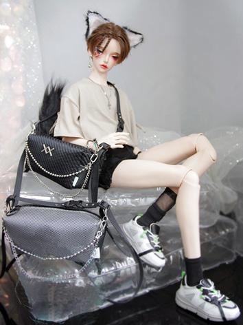 BJD Silver/Black Bag for SD/70cm Ball-jointed doll