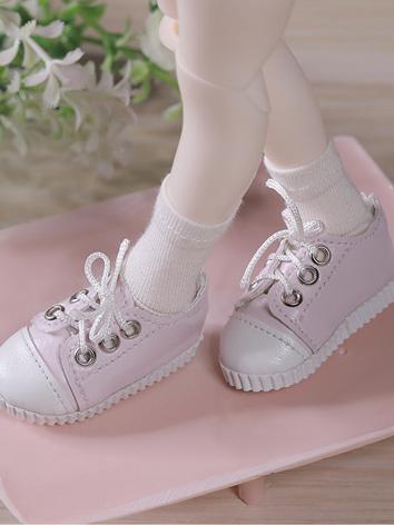 1/6 Shoes Blue/Pink Shoes for YOSD Size Ball-jointed Doll
