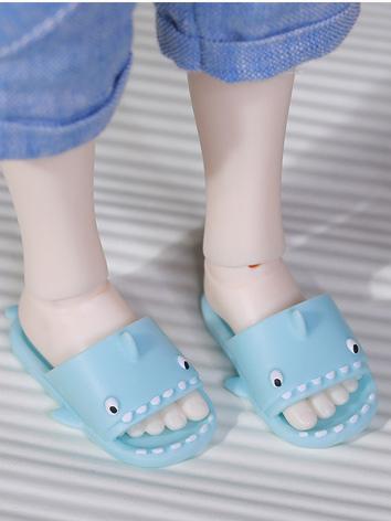 1/6 Shoes Blue/Pink/Green/Light Green Sliper Shoes for YOSD Size Ball-jointed Doll