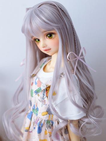 BJD Wig Gril/Female Long Curly Hair for SD Size Ball-jointed Doll