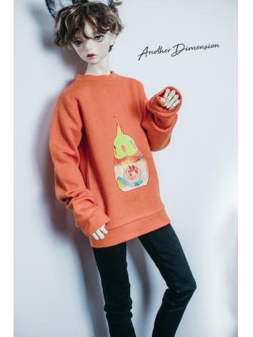 BJD Clothes Boy Orange Parrot T-shirt for SD/70CM Ball-jointed Doll