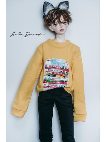 BJD Clothes Boy Yellow T-shirt for SD/70CM Ball-jointed Doll