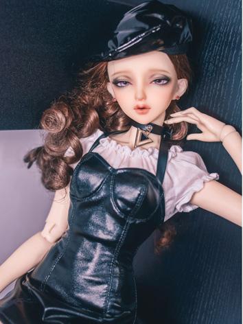 BJD Clothes Female/Male Suspender Dress Outfit for MSD/SD/DDDY/POPO68 Size Ball-jointed Doll