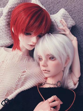 BJD Wig Girl/Boy Short Hair for SD/MSD/YOSD Size Ball-jointed Doll