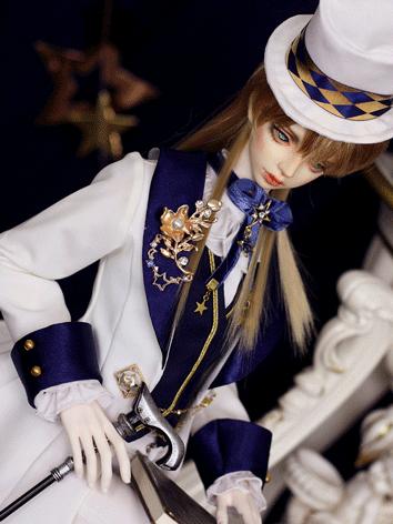 Bjd Clothes Girl/Boy White Uniform Suits【Starwalker】for SD13/SD17/72cm/75cm Size Ball-jointed Doll