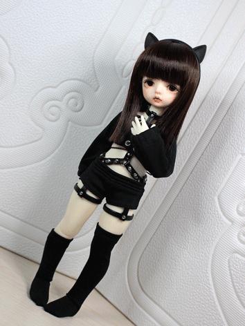 BJD Clothes Girl/Boy Tops and Shorts Outfit Suit for YOSD Ball-jointed Doll