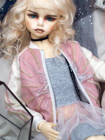 BJD Clothes Girl/Female Jacket and Dress Outfit Suit for MSD/SD Size Ball-jointed Doll