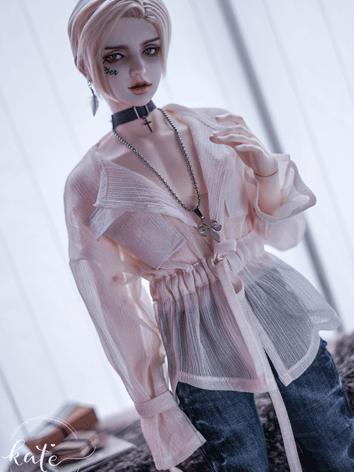 BJD Clothes Girl/Boy White/Wine/Purple Shirt for MSD/SD/70CM/75CM Ball-jointed Doll