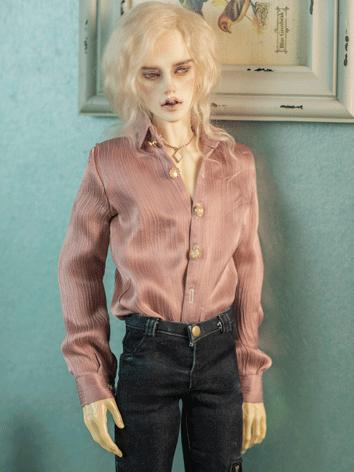 BJD Clothes Boy/Male Pink Shirt for MSD/SD/70CM/75CM Ball-jointed Doll