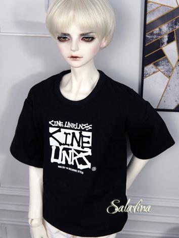 BJD Clothes Boy Black T-shirt for 70CM/68CM/SD Ball-jointed Doll
