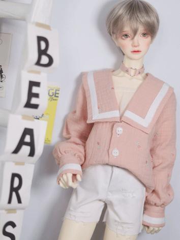 BJD Clothes Pink Shirt A383 for MSD/SD/POPO68/70cm/73cm Size Ball-jointed Doll