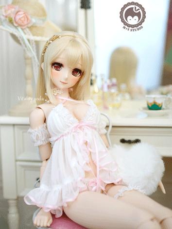 BJD Clothes Girl White Sexy Lace Underwear for SD/DD/DY/MDD/MSD Size Ball-jointed Doll