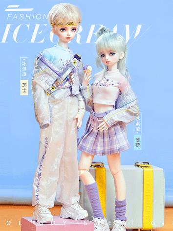 BJD Clothes 1/4 Boy/Girl Ice Cream costumes CL421061 for MSD Size Ball-jointed Doll