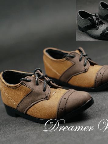 BJD Shoes Boy/Male Brown/Black Shoes for MSD/SD Size Ball-jointed Doll