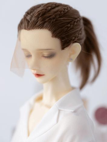 BJD Wig Girl/Boy Brown Braids Hair for SD Size Ball-jointed Doll