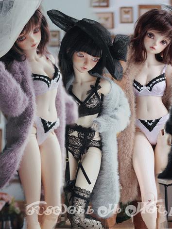 BJD Clothes Girl/Female Mink Coat for SD/DD/SDGR/MSD/MDD Size Ball-jointed Doll