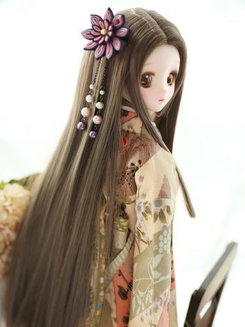 BJD Wig Girl Straight Long Hair for SD/MSD/YOSD Size Ball-jointed Doll