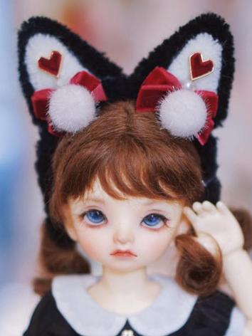 BJD Headpieces Cat Ear Headband for MSD/YOSD Size Ball-jointed Doll