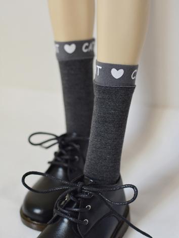 BJD Black/Pink/Blue Cute Socks A393 for SD/MSD/70cm Size Ball Jointed Doll