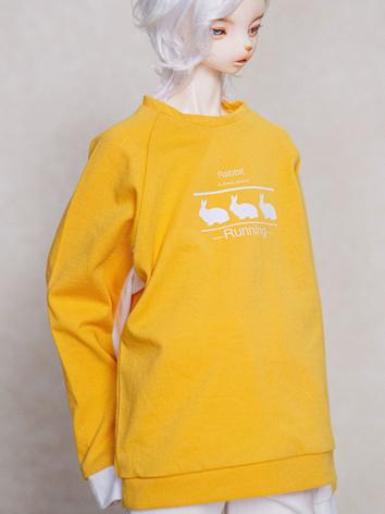 BJD Clothes Oversize Printed Sweatshirt for SD/70CM Ball Jointed Doll