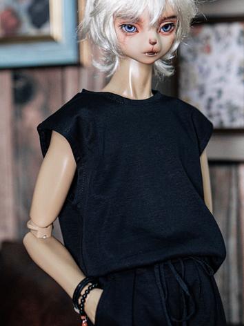 BJD Clothes Loose Vest with Mercerized Cotton for 68-73CM Size Ball Jointed Doll