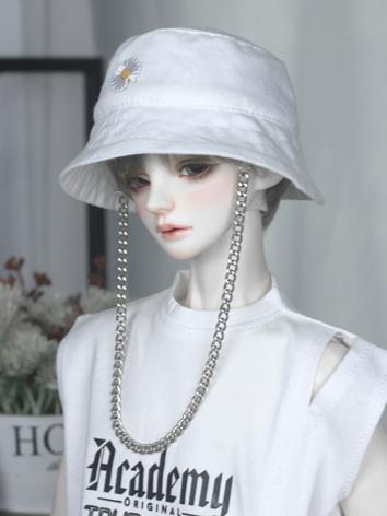 BJD Fisherman Hat with Chain for SD/MSD/70CM Size Ball Jointed Doll