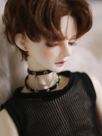 BJD Necklace Punk Double-layer Collar for SD/MSD/70CM Size Ball Jointed Doll