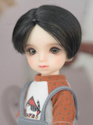 BJD Wig Well-behaved Student Short Hair for YOSD 1/8 Size Ball Jointed Doll