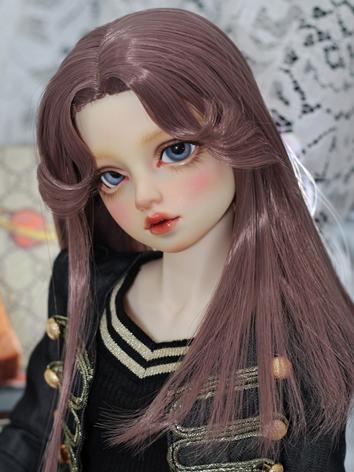 BJD Wig Centre Parting Straight Hair for SD Size Ball-jointed Doll