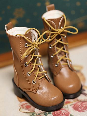 BJD Shoes Girl/Lady Lace-up Boots for MSD/SD Size Ball Jointed Doll