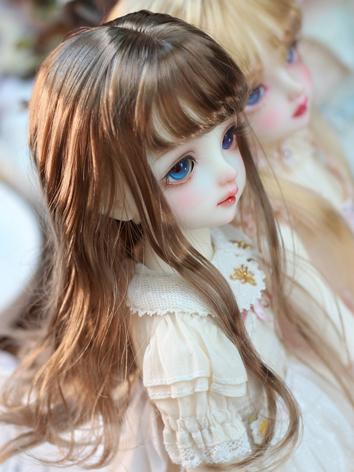 BJD Wig Gentle Girl Curly Hair for SD/MSD/YOSD Size Ball-jointed Doll