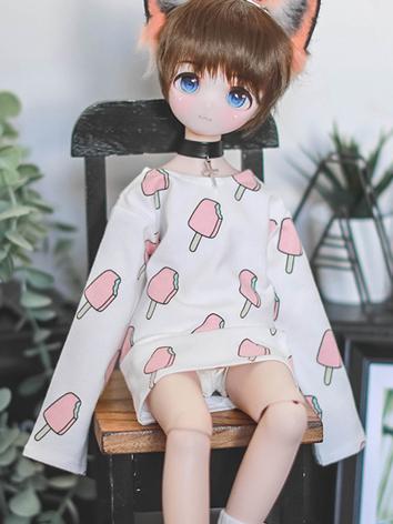 BJD Clothes Pullover Ice Cream Shirt for MSD/70CM Size Ball-jointed Doll