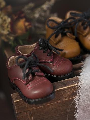BJD Shoes Vintage Leather Shoes for YOSD Size Ball-jointed Doll