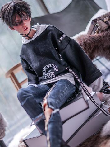 BJD Clothes Fake Two Hoodie...