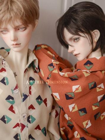 BJD Clothes Boy Buttoned Shirt for SD/70CM Size Ball-jointed Doll