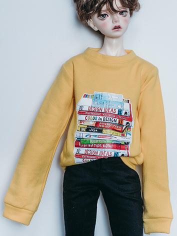 BJD Clothes Yellow Pullover Shirt for SD/70CM Size Ball-jointed Doll