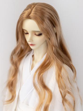BJD Wig Centre Parting Long Hair for SD Size Ball-jointed Doll