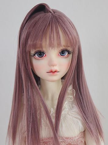 BJD Wig Girl Cape Long Hair for SD/MSD Size Ball-jointed Doll