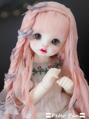 BJD Wig Girl Braids Wavy Hair for YOSD/MSD/SD Size Ball-jointed Doll