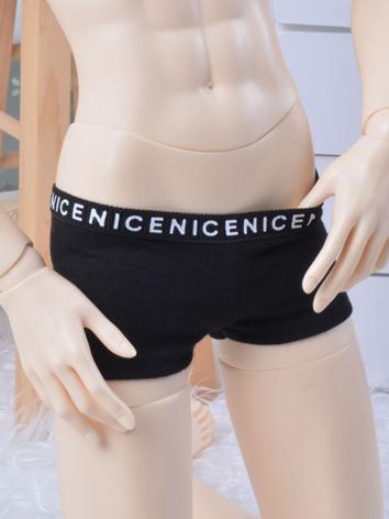 BJD Clothes Male Black Underpants for YOSD/MSD/SD/70cm Size Ball-jointed Doll