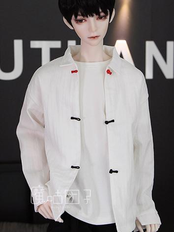 BJD Clothes Male Casual Kung Fu Coat for YOSD/MSD/SD/70cm Size Ball-jointed Doll