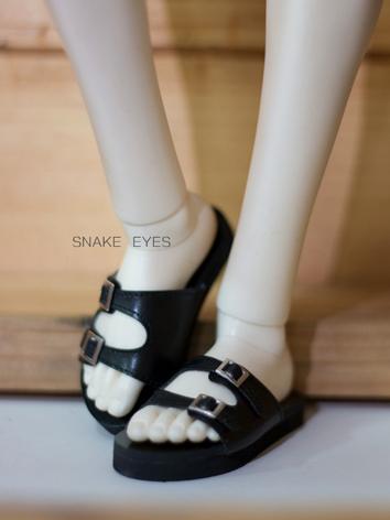 BJD Shoes Casual Slippers for SD17/POPO68 Size Ball-jointed Doll