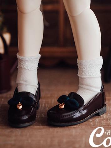 BJD Shoes Dark Brown Shoes for DSD/MSD Size Ball-jointed Doll